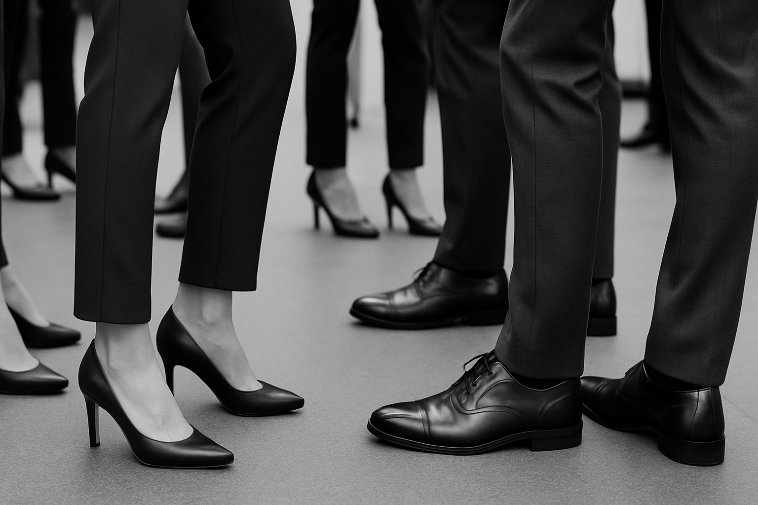 Networking black and white